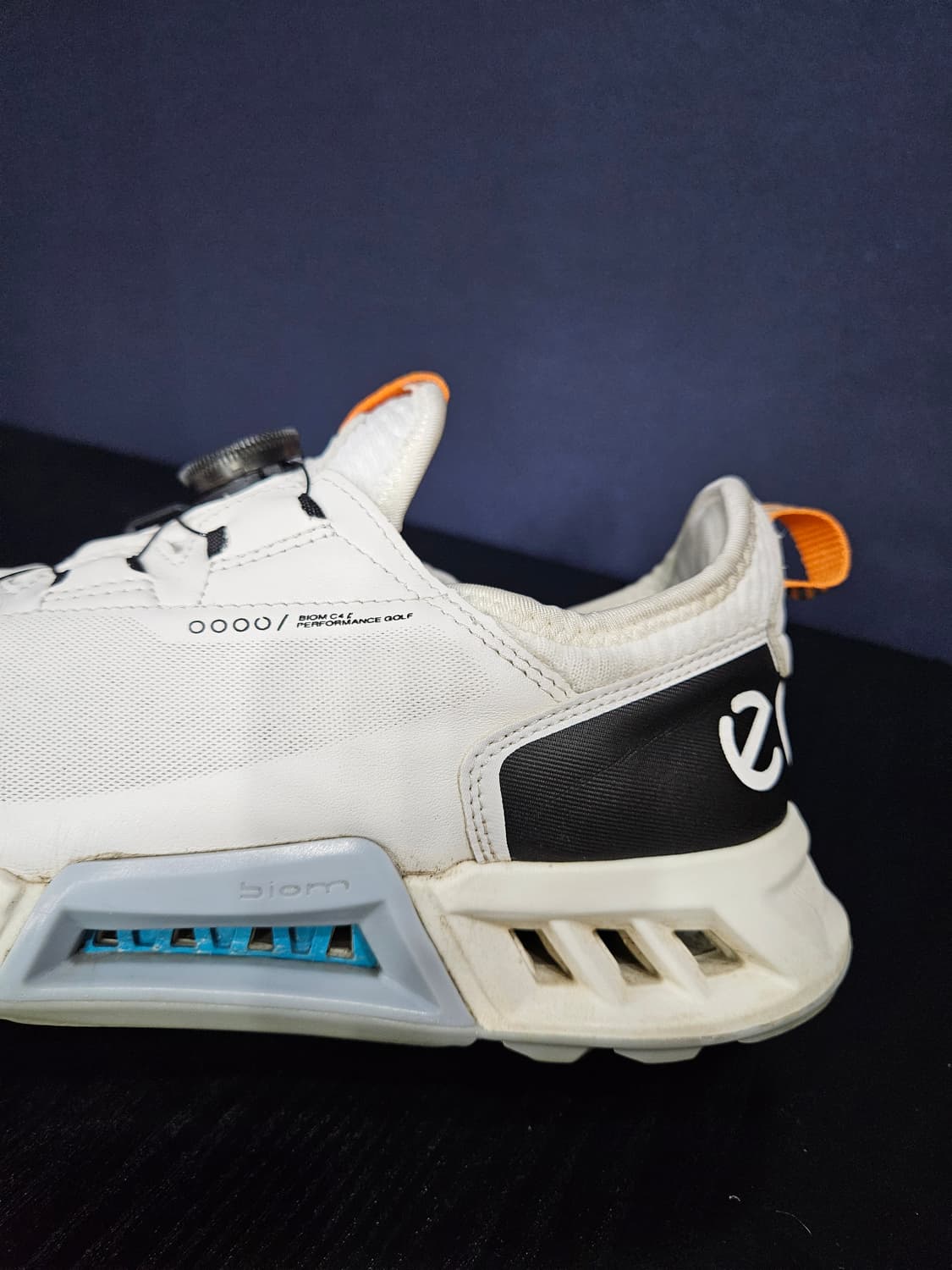 에코 바이옴 C4 보아 고어텍스 화이트 남성 270 골프화  상품이미지7