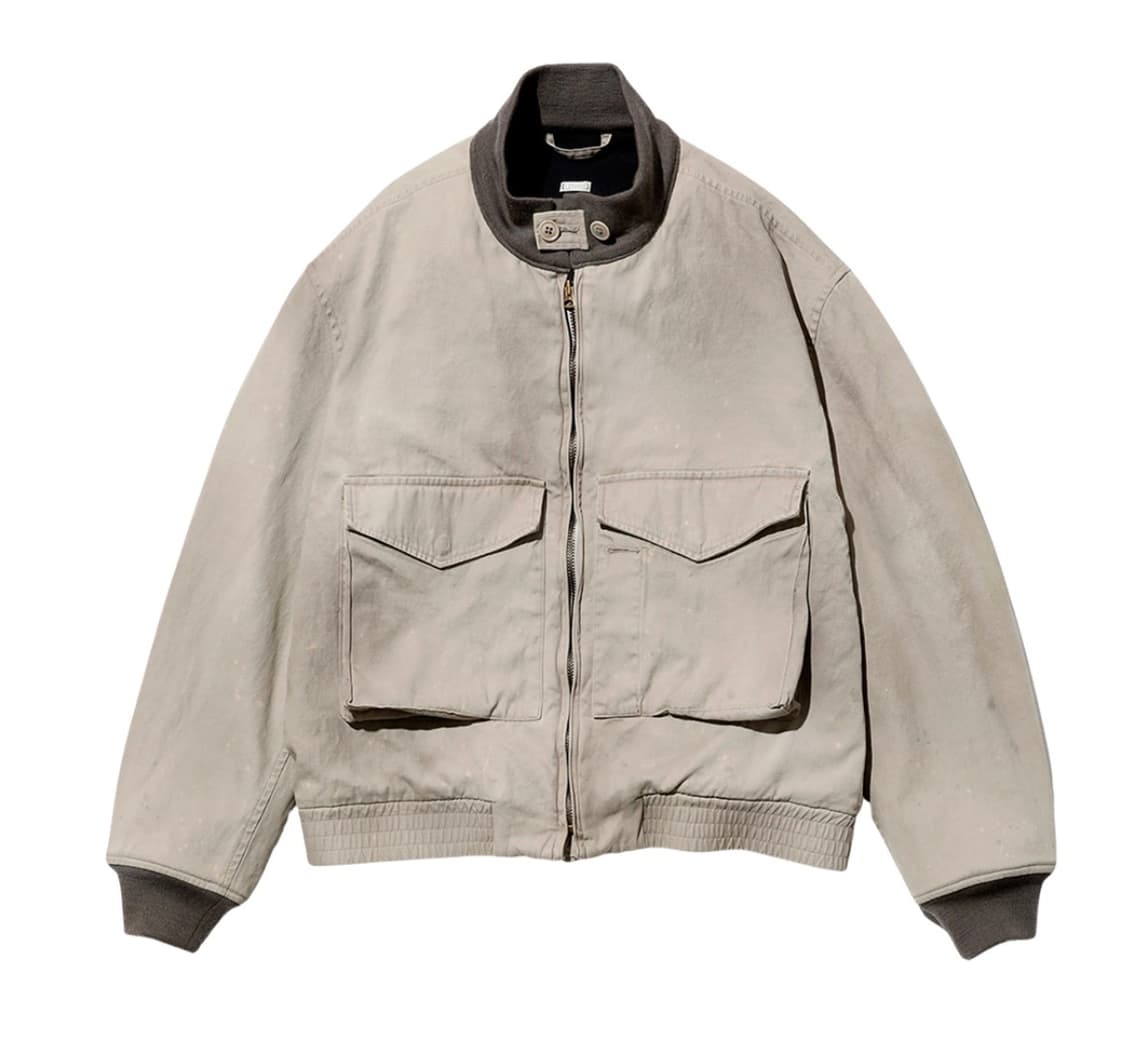 [4] 아프레쎄 25FW G-8 플라이트 자켓 그레이지 상품이미지1