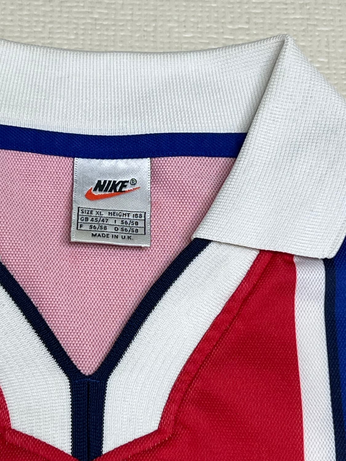 97/98 나이키 파리생제르망 psg 홈유니폼 XL사이즈 상품이미지4