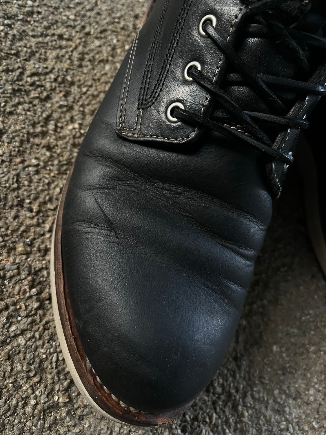 [9.5] 비즈빔 18ss 버질 부츠 홀스하이드 virgil boots 상품이미지4