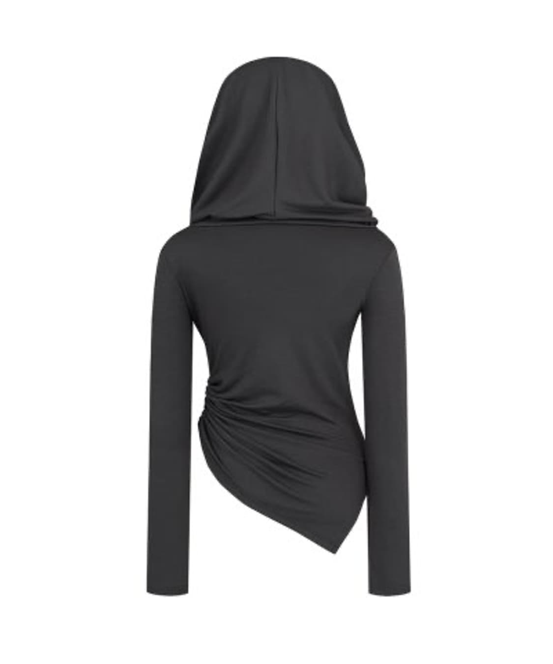 카시코 카울 후드 롱슬리브 차콜 상품이미지3