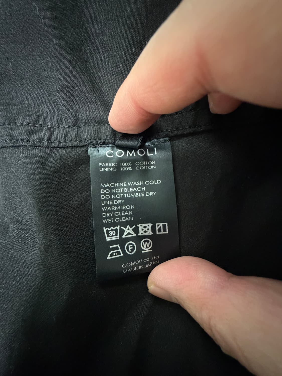 코모리 25aw 가먼트다이 m65자켓 3사이즈 상품이미지4