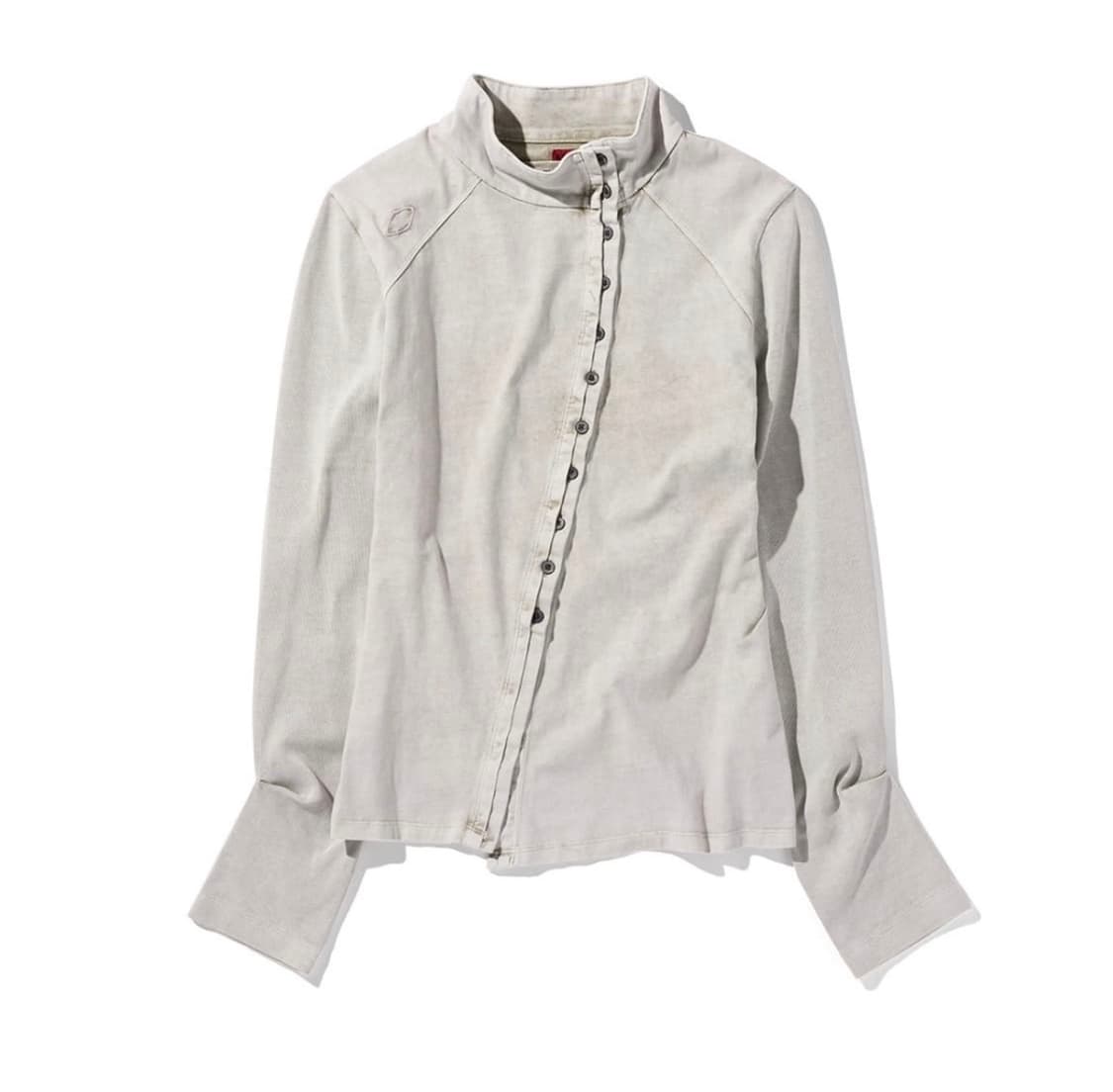 (구해요) 미스치프 워시드 져지 셔츠  상품이미지1