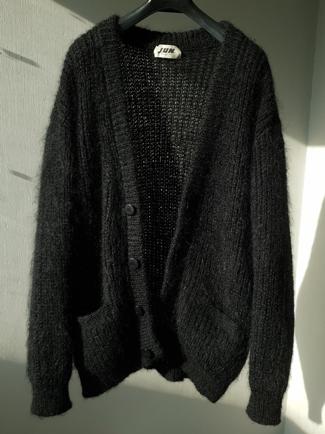 80s 90s JUN MEN mohair cardigan 상품이미지6