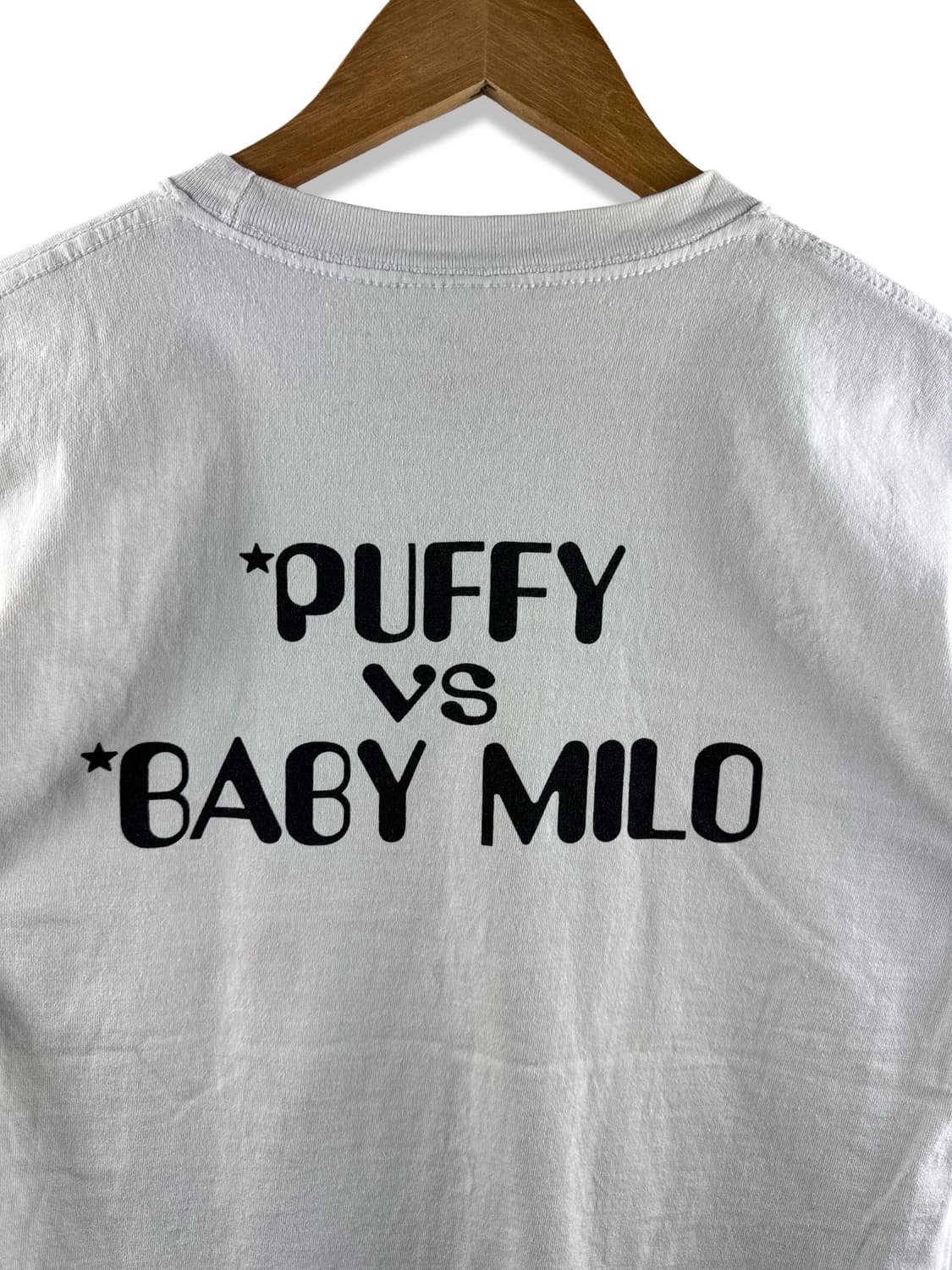 03S 웹 한정판 BABY MILO × PUFFY 콜라보 티셔츠 2536 상품이미지5