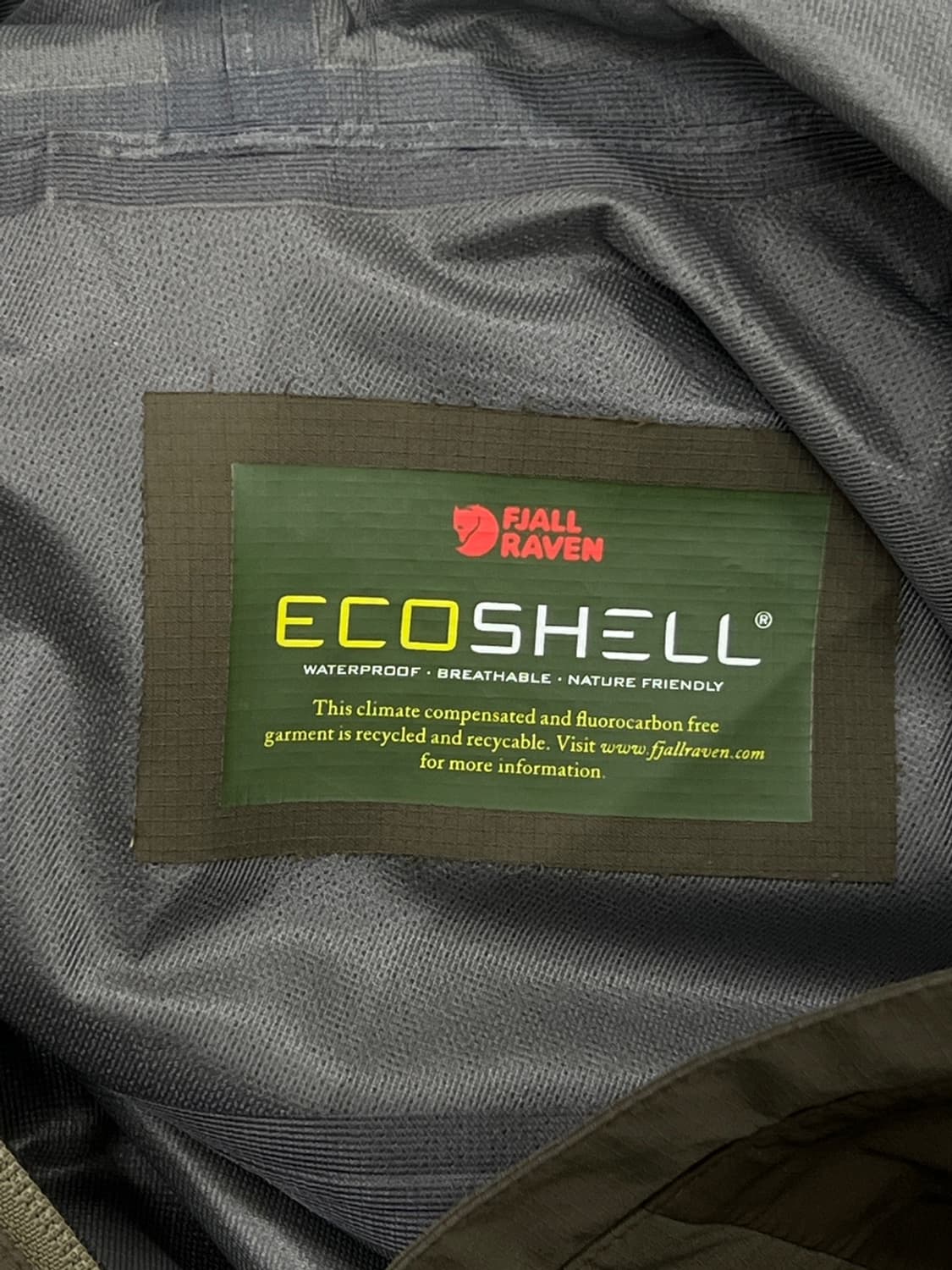 피엘라벤 에코쉘 트레일 자켓 상품이미지7