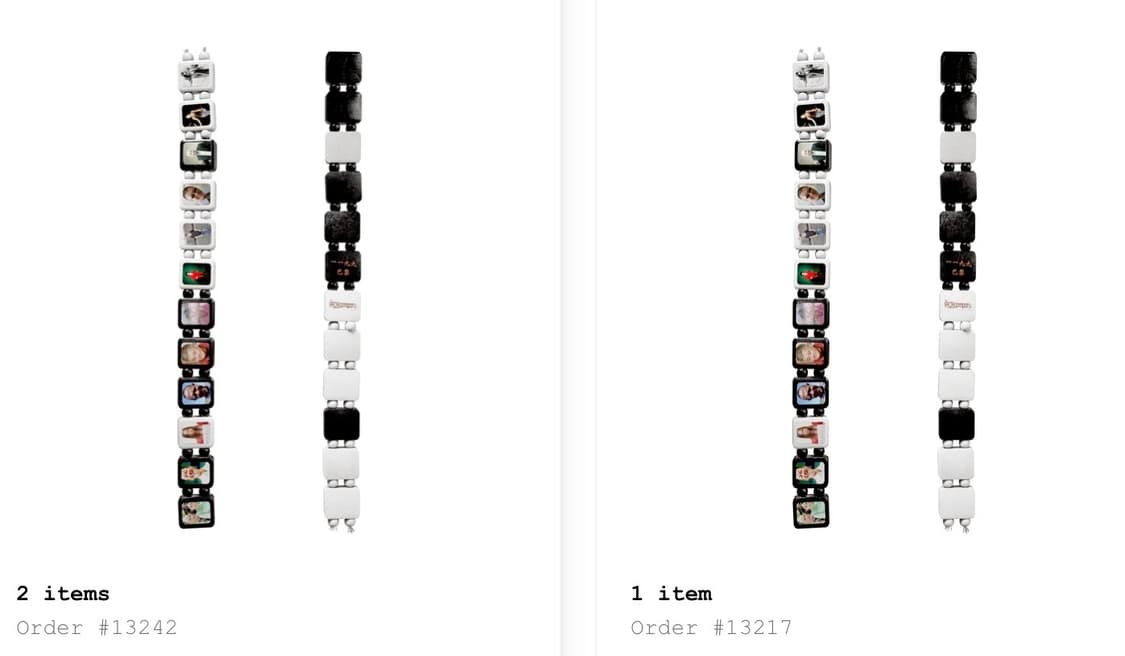 1199 bazo jack zebra bracelet 상품이미지3