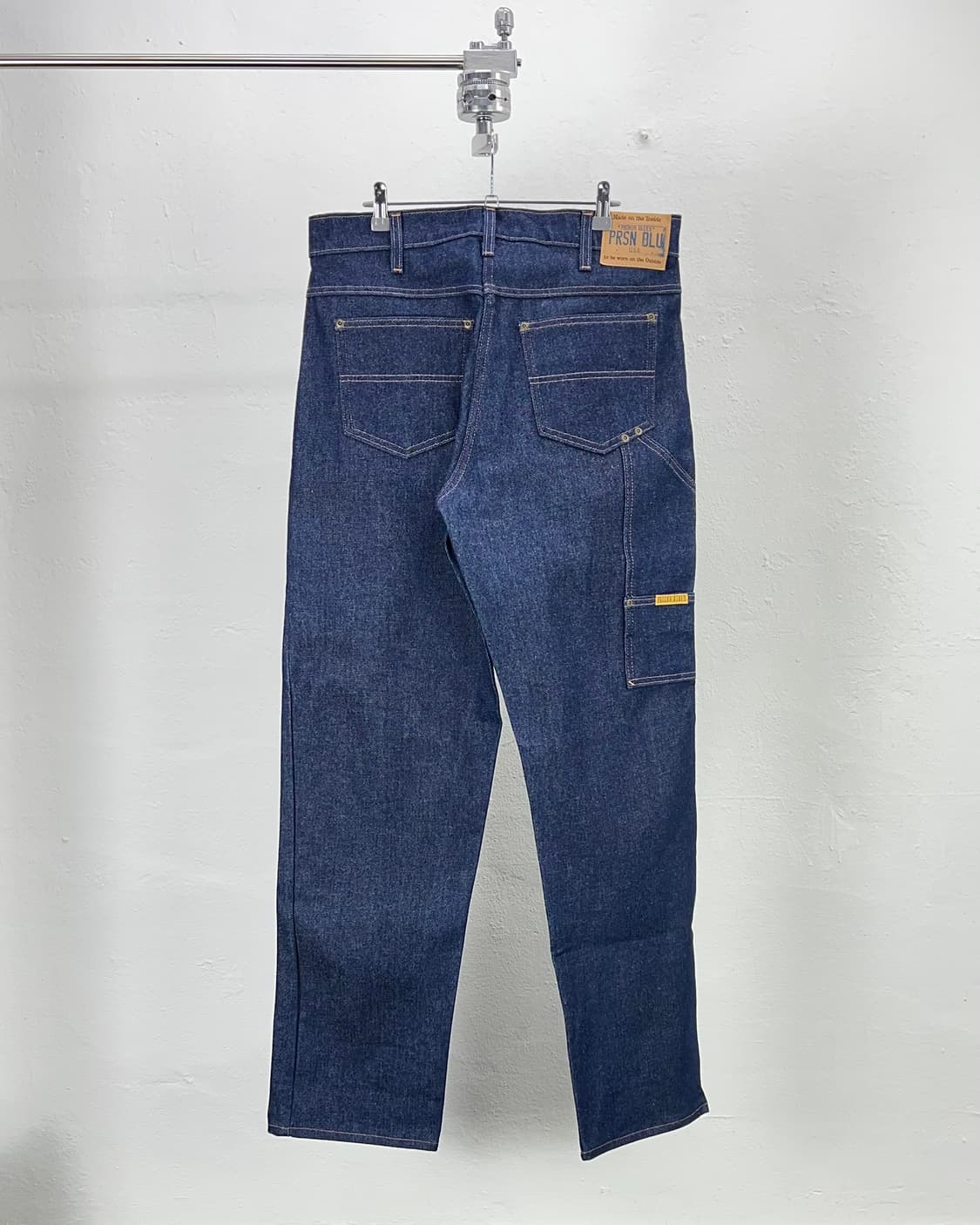 프리즌 블루스 유틸리티 스티치 워크 데님 와이드 팬츠 상품이미지6