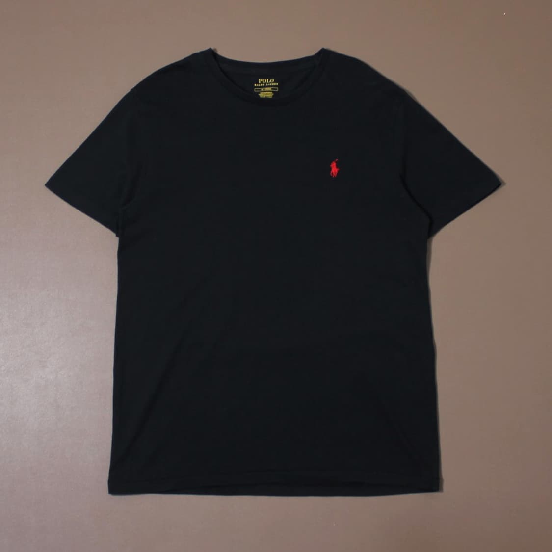 Polo 폴로 랄프로렌 블랙 라운드 티셔츠 상품이미지1