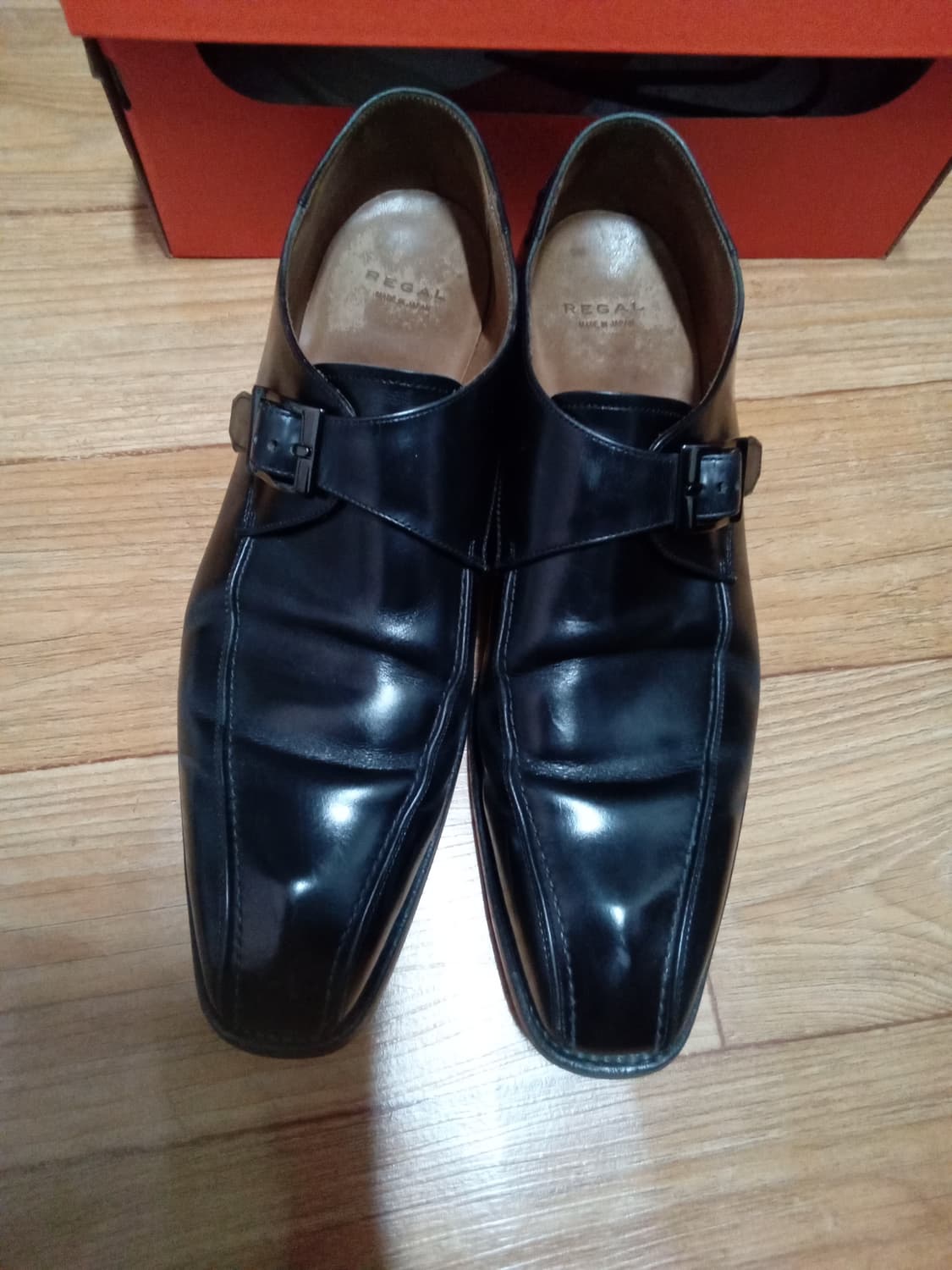 리갈 싱글 몽크 스트레이트 토,드레스 슈즈 상품이미지8