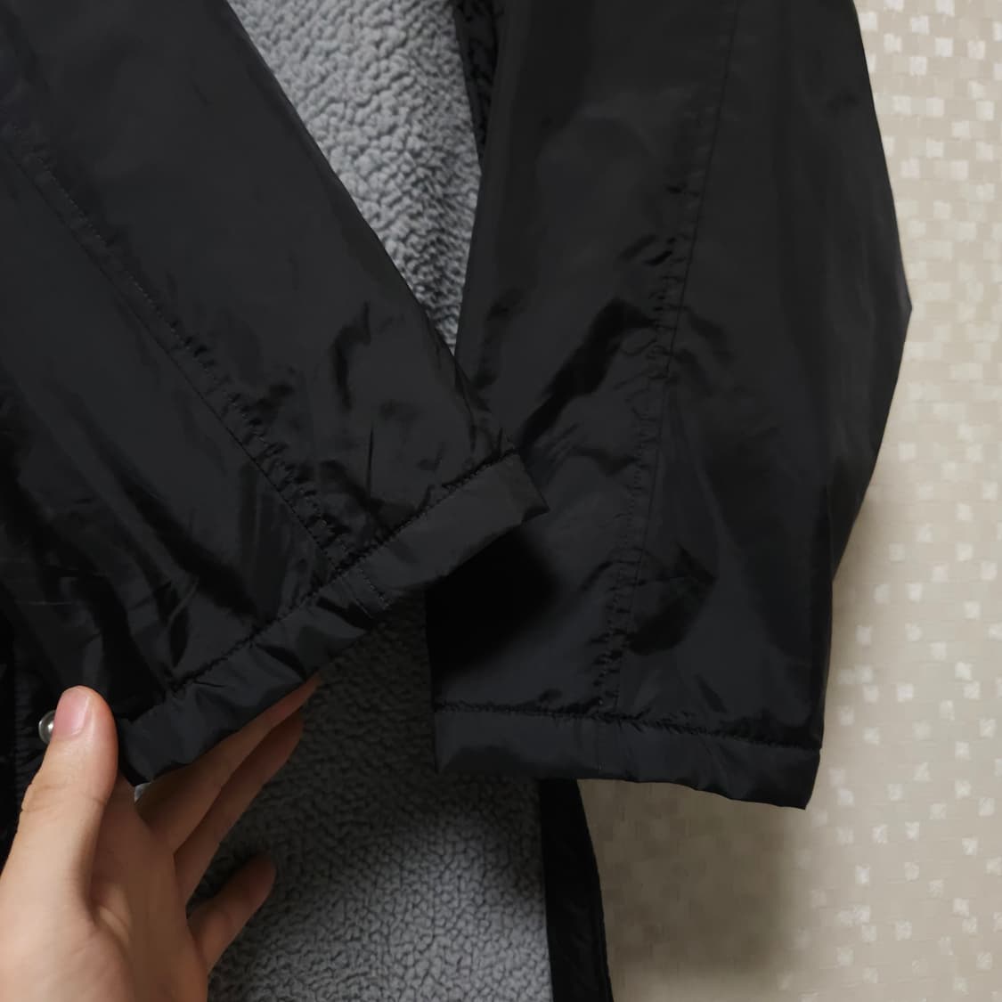 챔피온 양털 돕바 블랙 상품이미지5