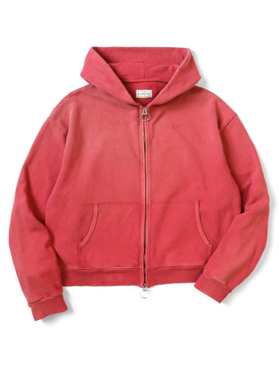 [4]KAPITAL 캐피탈 후드집업 레드 상품이미지1