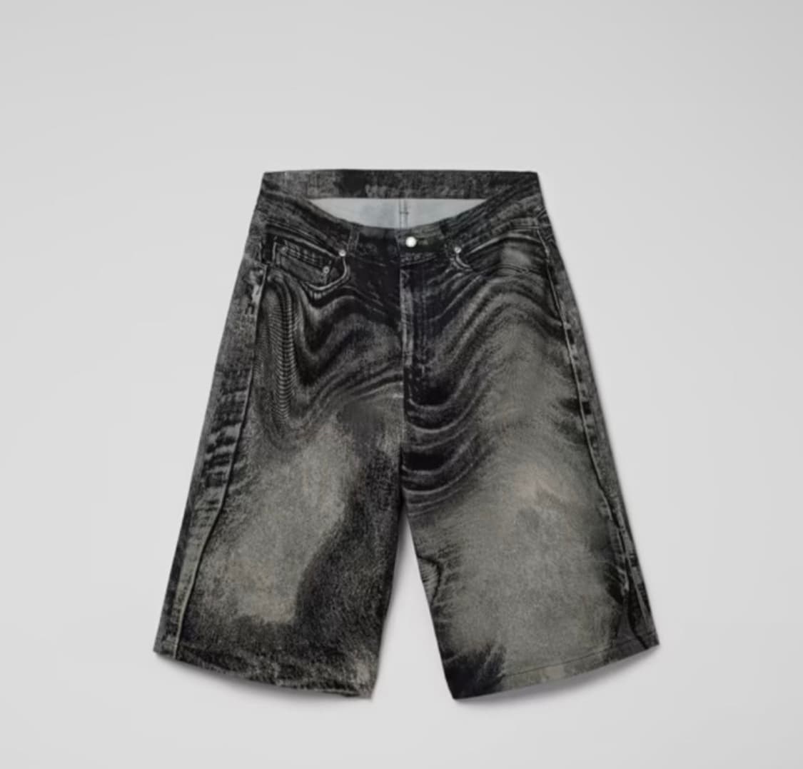 캠퍼랩 아트데님 버뮤다 윈터착용 상품이미지1