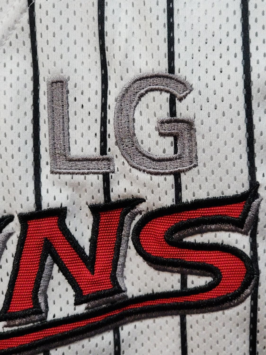 (95) 엘지트윈스 야구져지 반팔 LG 오지환 마킹 유니폼  상품이미지4