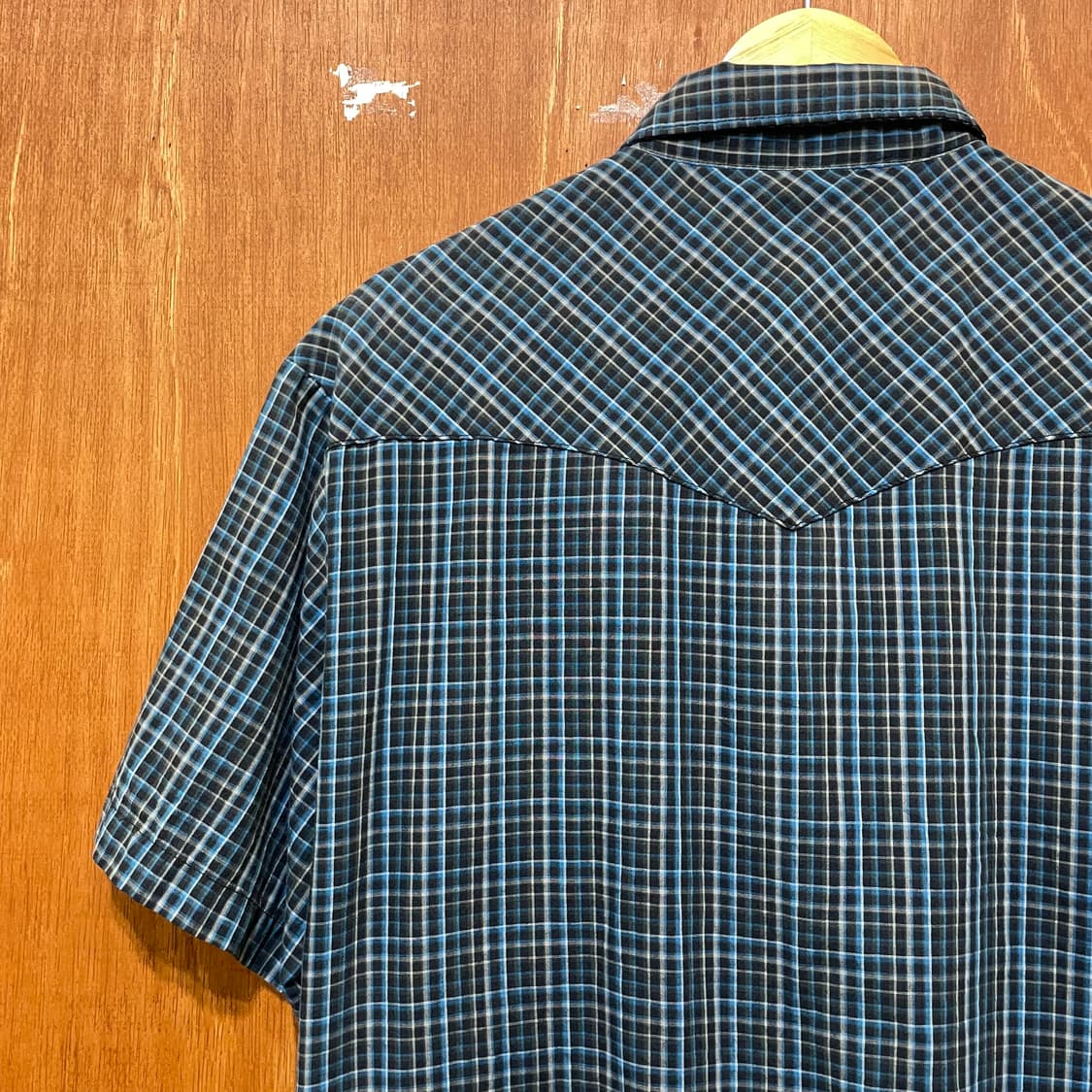 (L) Wrangler 랭글러 체크 웨스턴 반팔 셔츠 상품이미지6