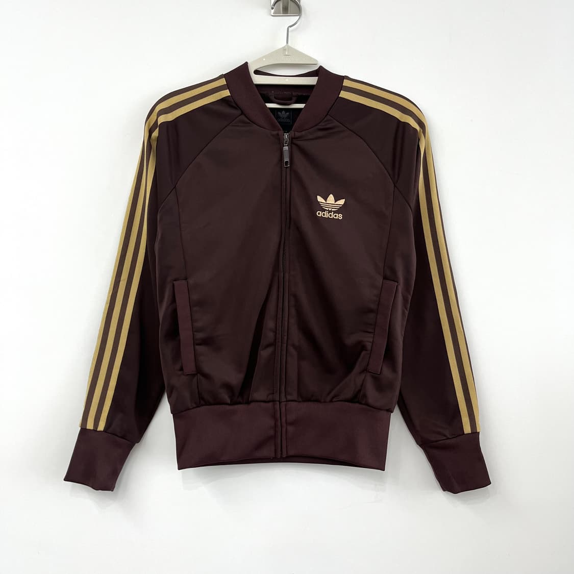 아디다스 딱붙핏 초코 브라운 트랙탑 져지 상품이미지2