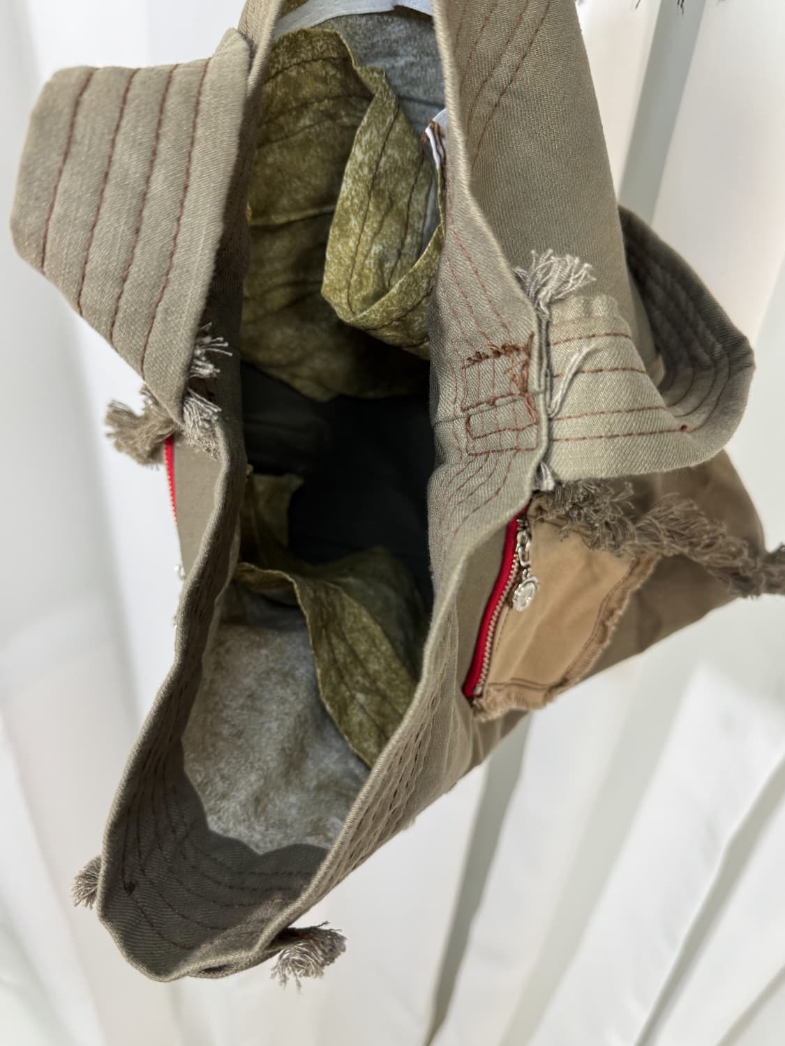 khaki pocket shoulder bag 상품이미지4