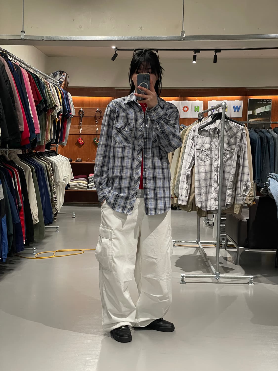 랭글러 웨스턴 셔츠 상품이미지2