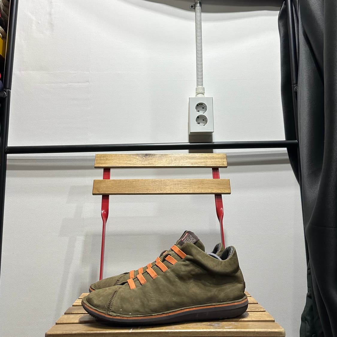 EU42) 265-270 캠퍼 운동화 남성 남자 신발 비틀 스웨이드 카키 상품이미지3