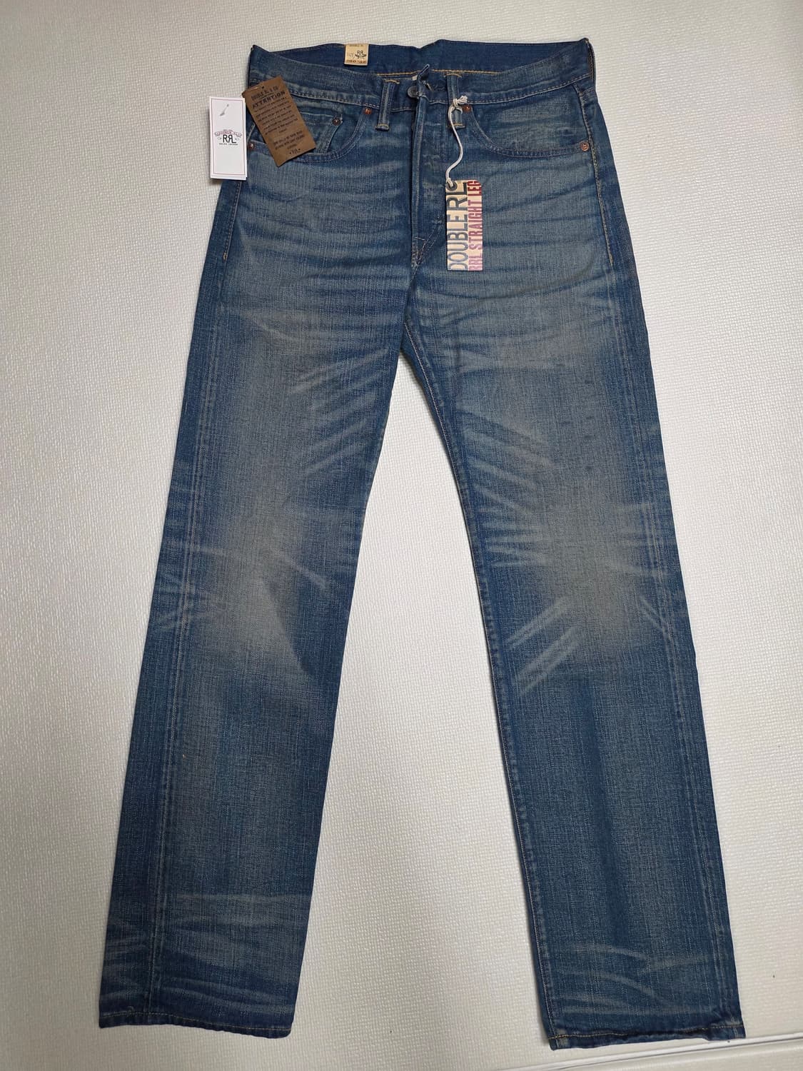 [30] RRL MILNER 스트레이트 핏 셀비지  데님 상품이미지2