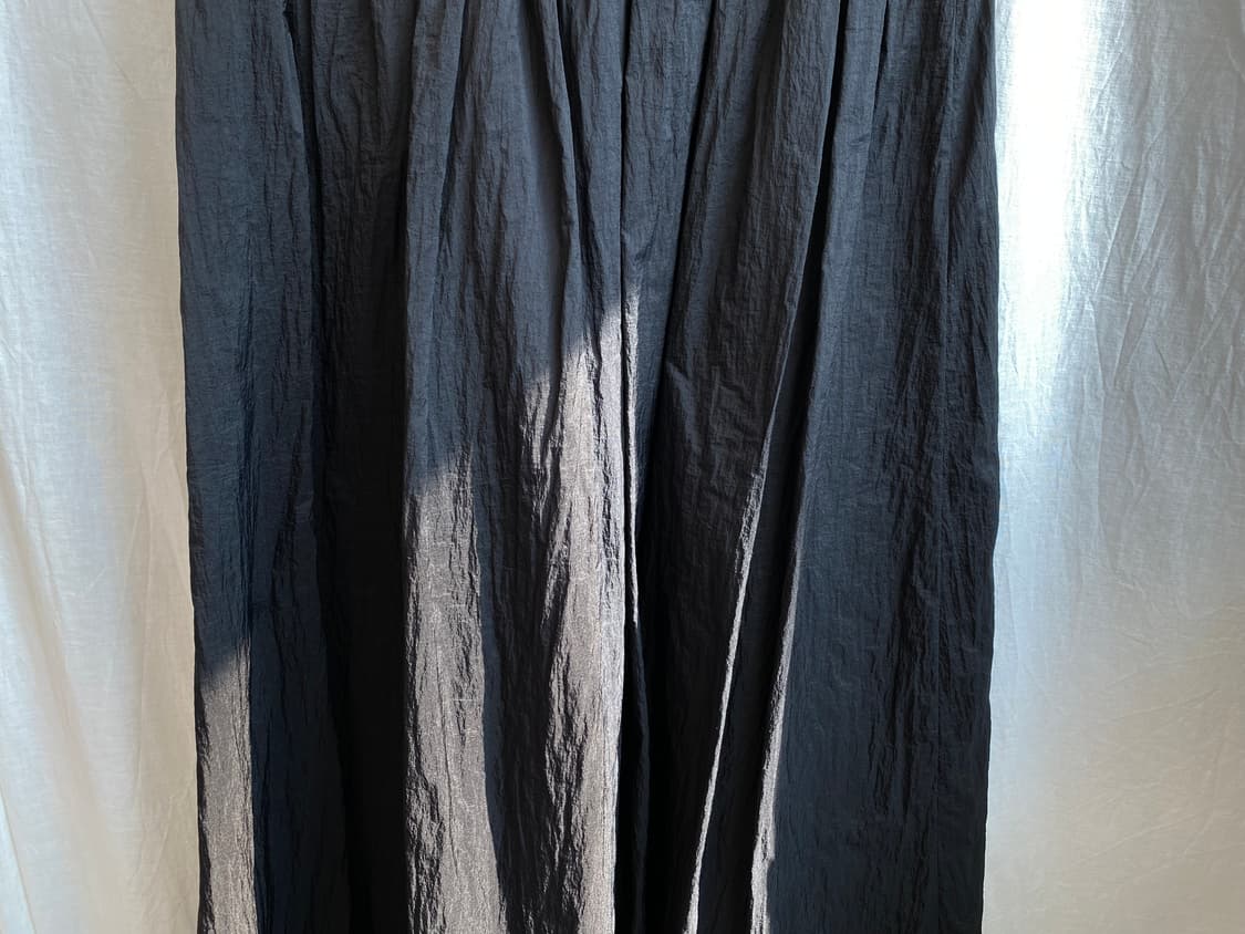 블랙 롱밴딩스커트(M) 상품이미지4