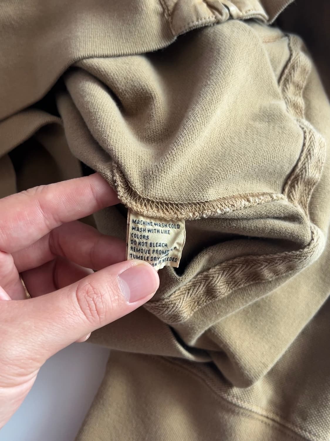 폴로 랄프로렌 베이지 후드집업 XXL 상품이미지4