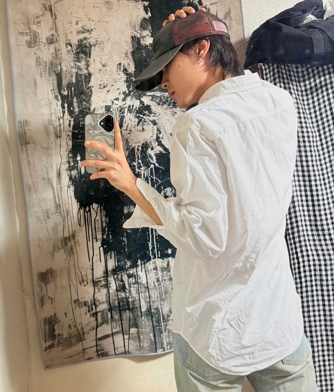 90’s KENZO JEANS shirt  상품이미지3