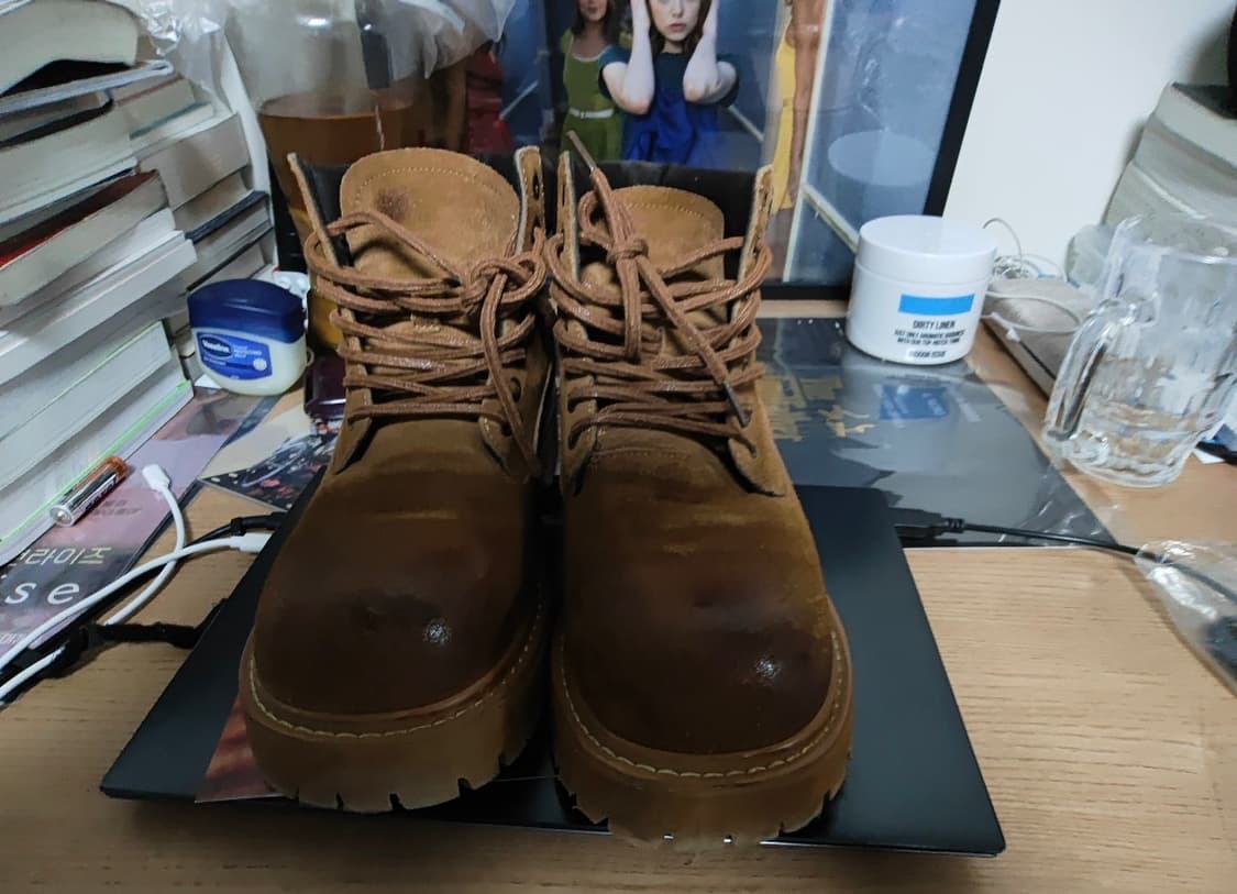 위더로드 카메룬 스웨이드 7홀 카멜 워싱 워커 250 상품이미지1