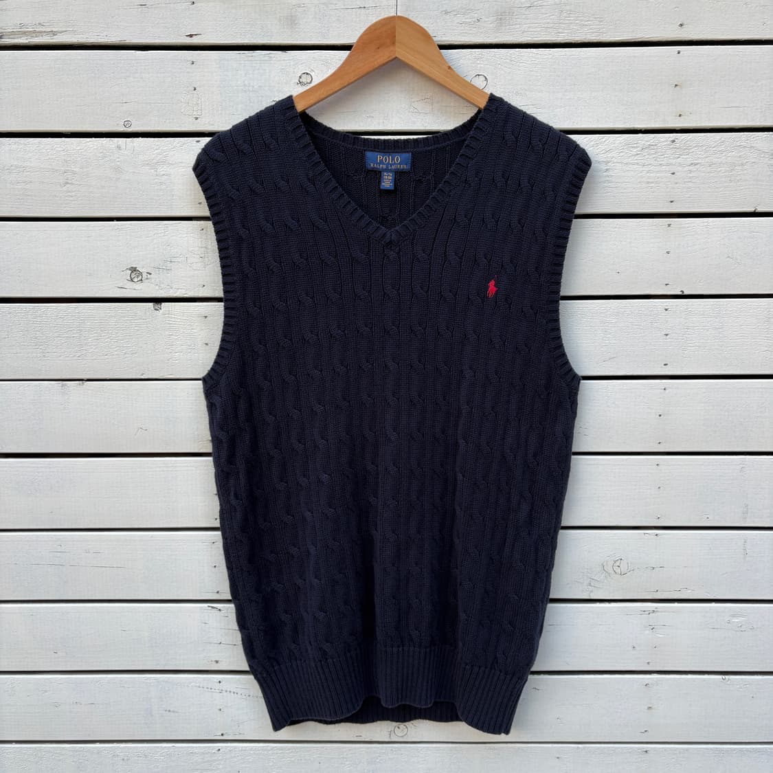 Polo 폴로 니트 조끼 베스트 상품이미지1