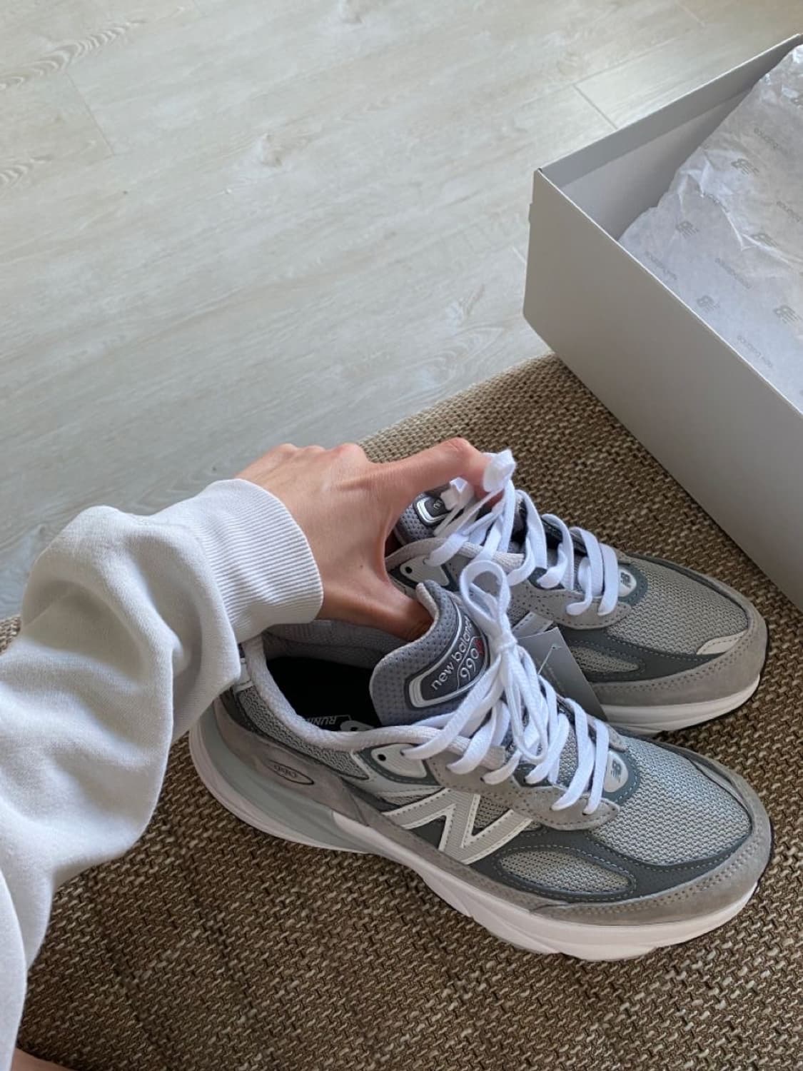 뉴발란스 Newbalance 990s６ GR그레이 265 상품이미지6