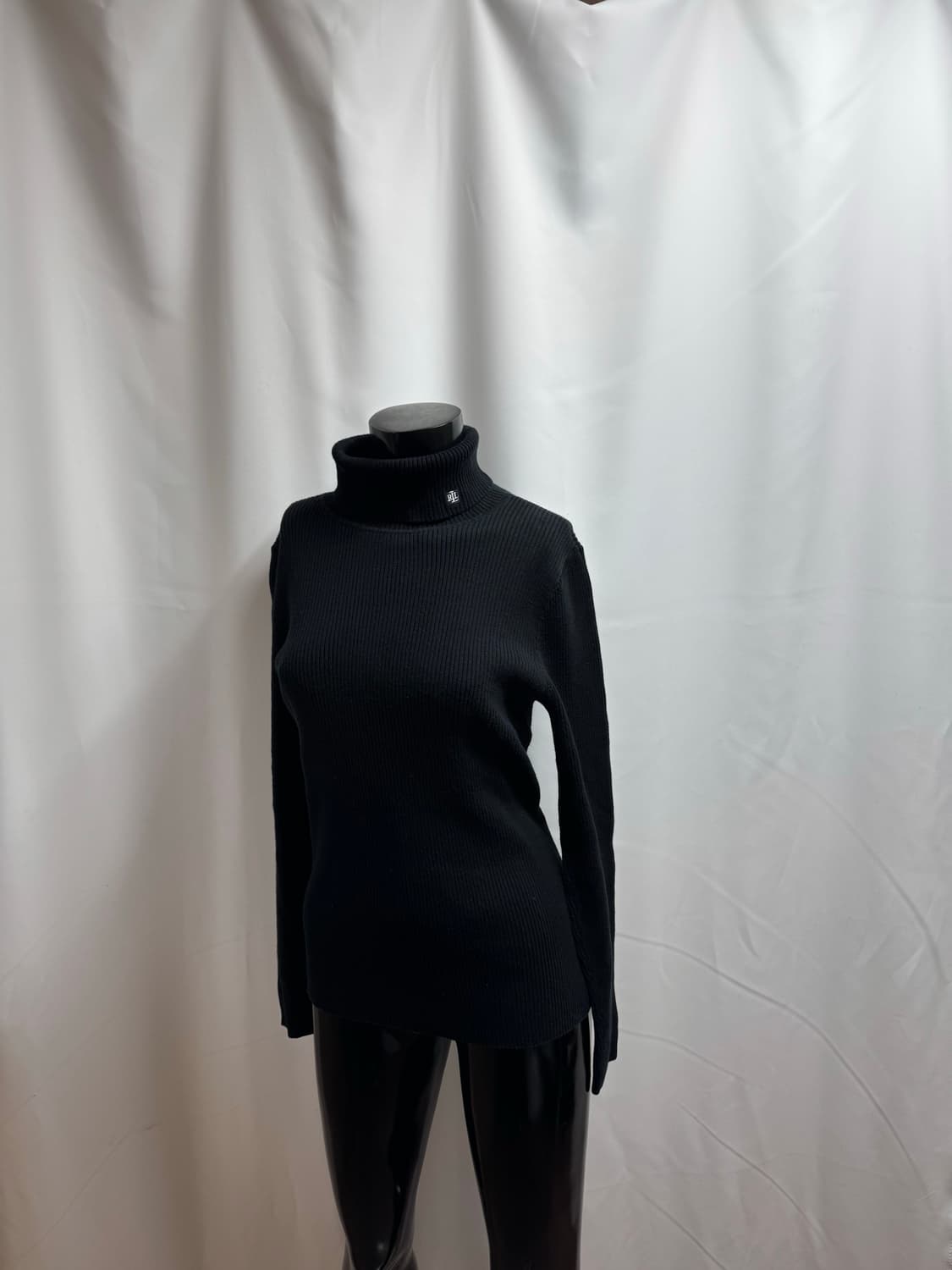 lauren ralph lauren 터틀넥 니트 블랙 상품이미지1