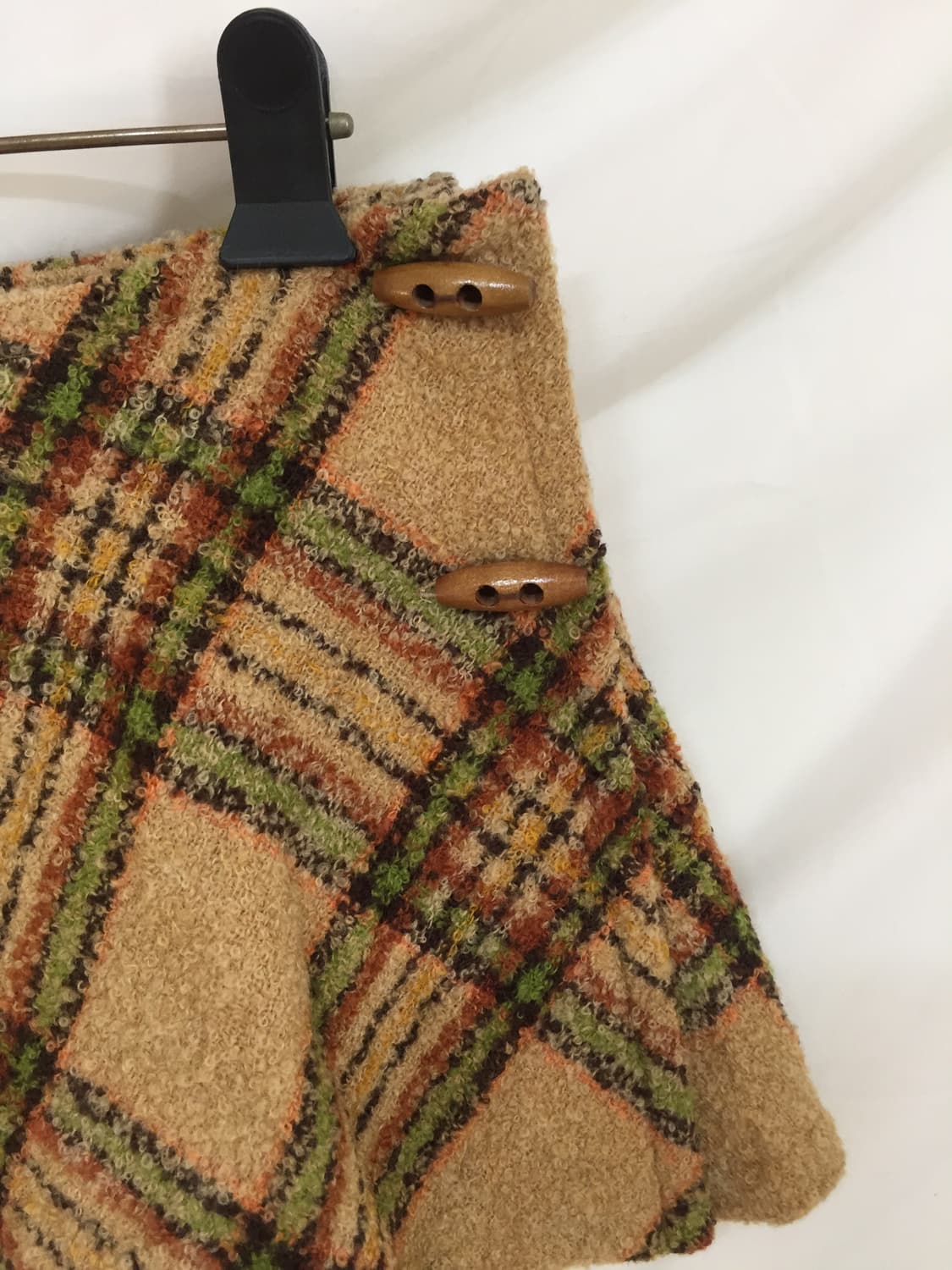 떡볶이 체크 스커트 상품이미지2