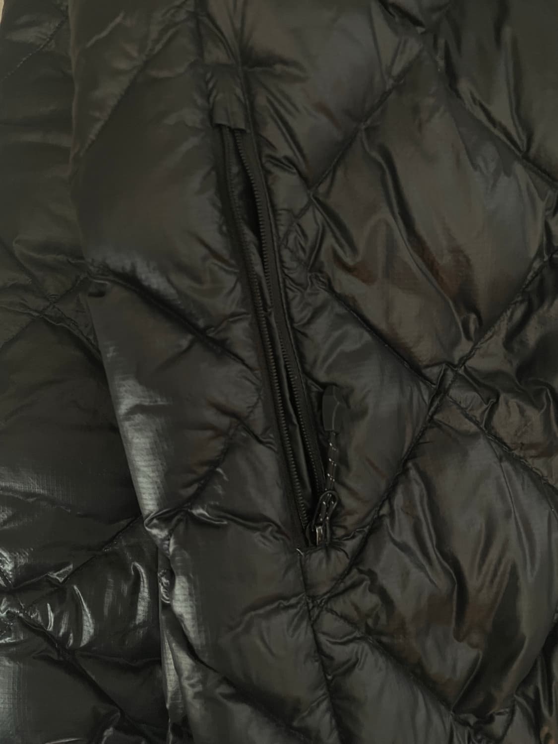 디스이즈네버댓 울트라라이트다운 경량패딩 블랙(S) 상품이미지5