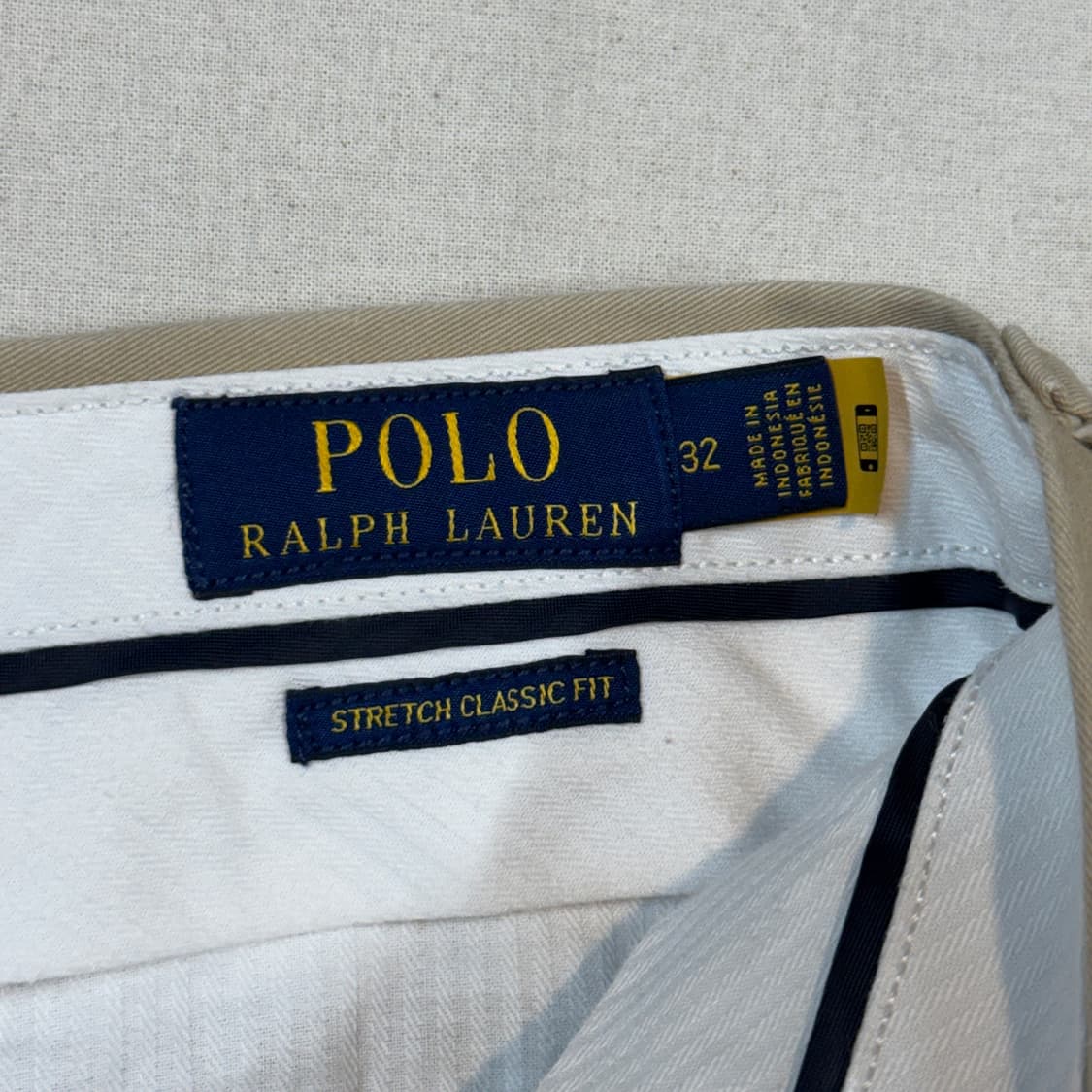 32inch) 폴로 랄프로렌 불독 자수 클래식핏 반바지 신형 상품이미지8