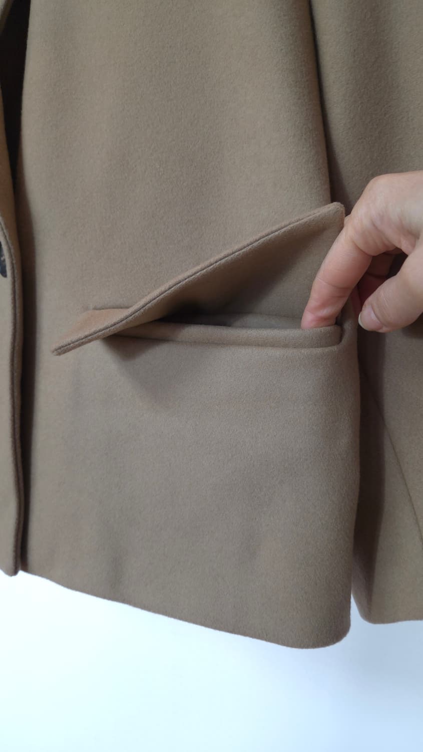 한섬 시스템 2021 캐시미어 블렌딩 울자켓  S 사이즈 상품이미지6