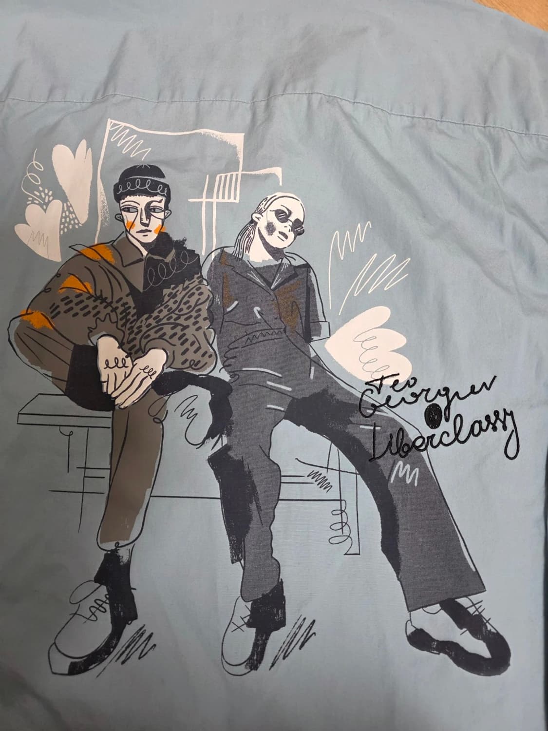 리버클래시 x 레오 게오르기예프 헨리넥 셔츠 105 상품이미지2