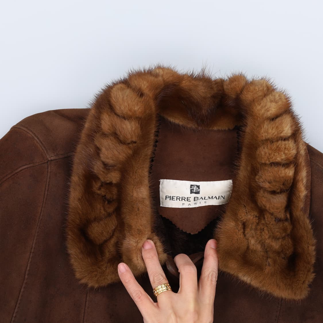 [88-92-160] 피에르발망 양가죽무스탕 0107H1 상품이미지3