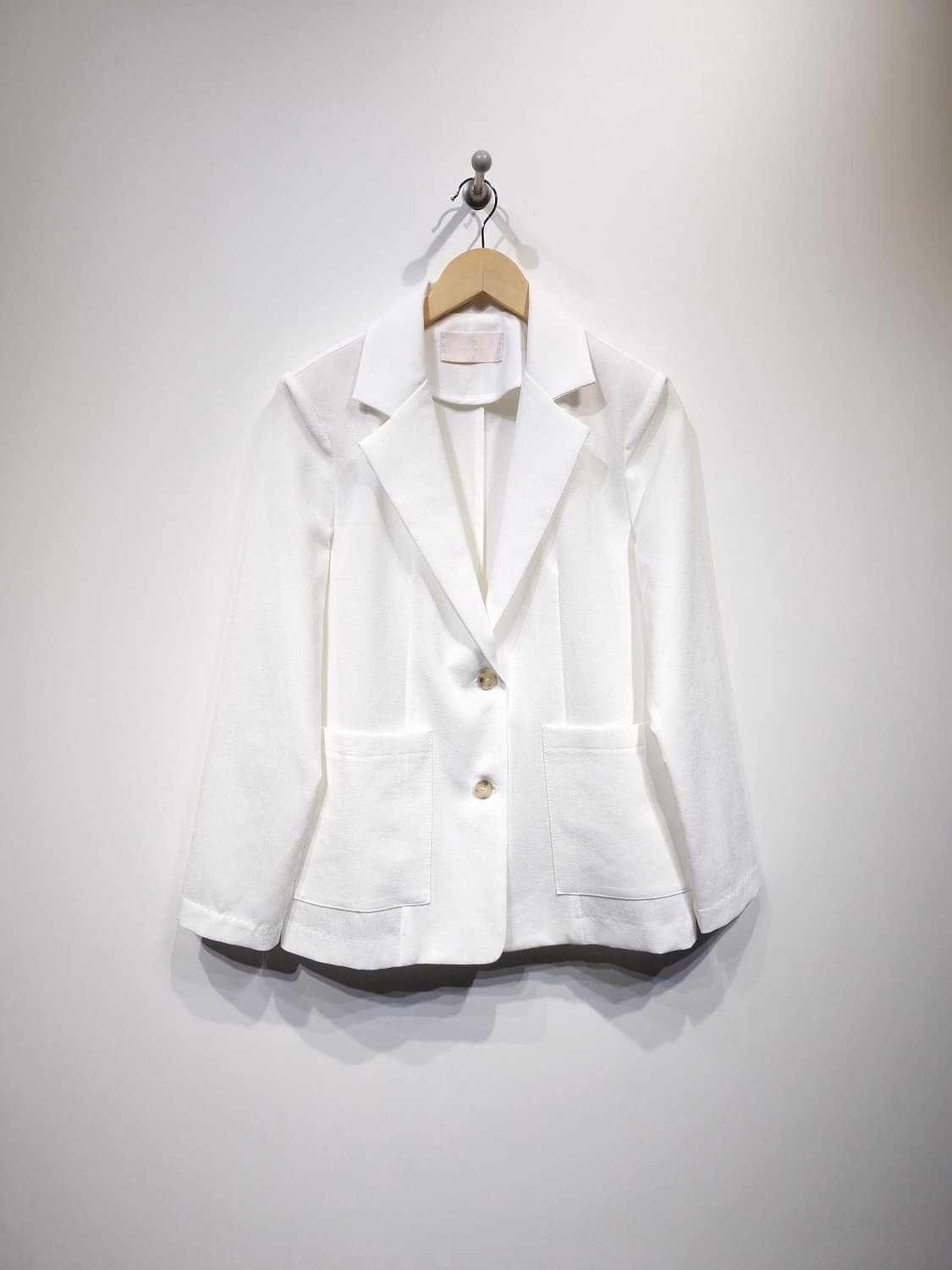 딘트(DINT) 린넨 블레이저 화이트 상품이미지1