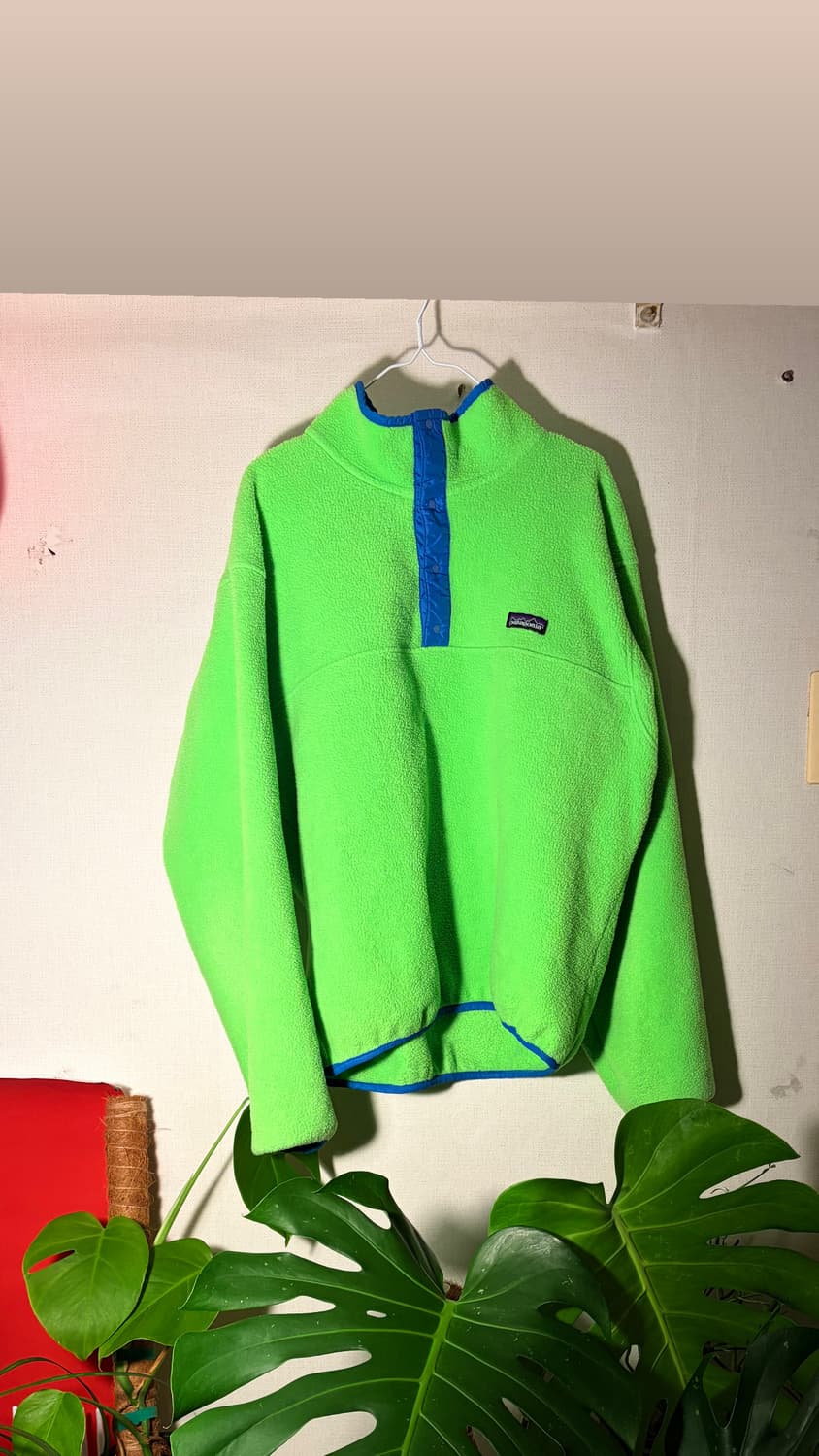 (L) 80s~90s 빈티지 파타고니아 신칠라 네온 상품이미지1