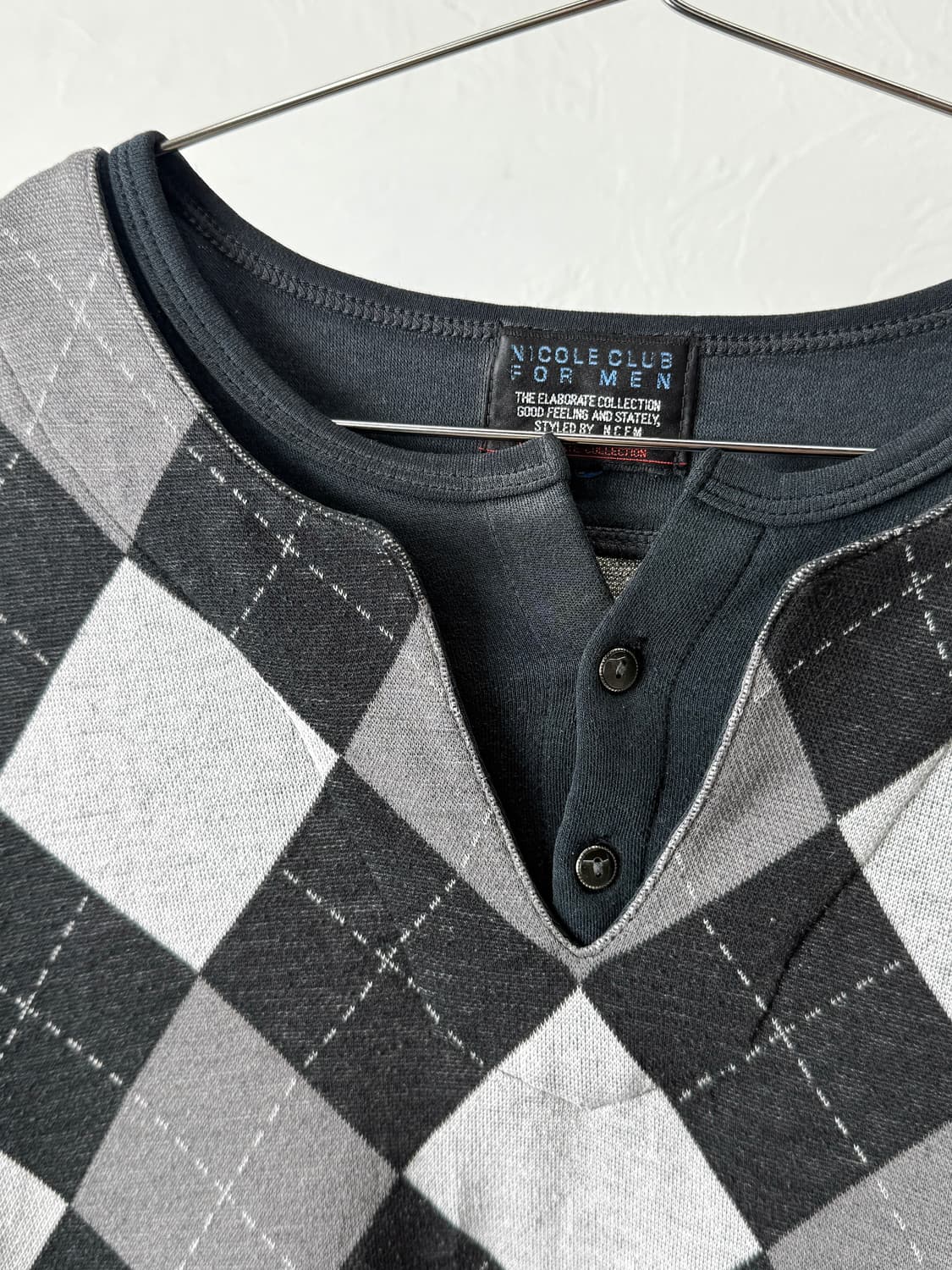 니콜 클럽 포맨 헨리넥 롱 슬리브 상품이미지3