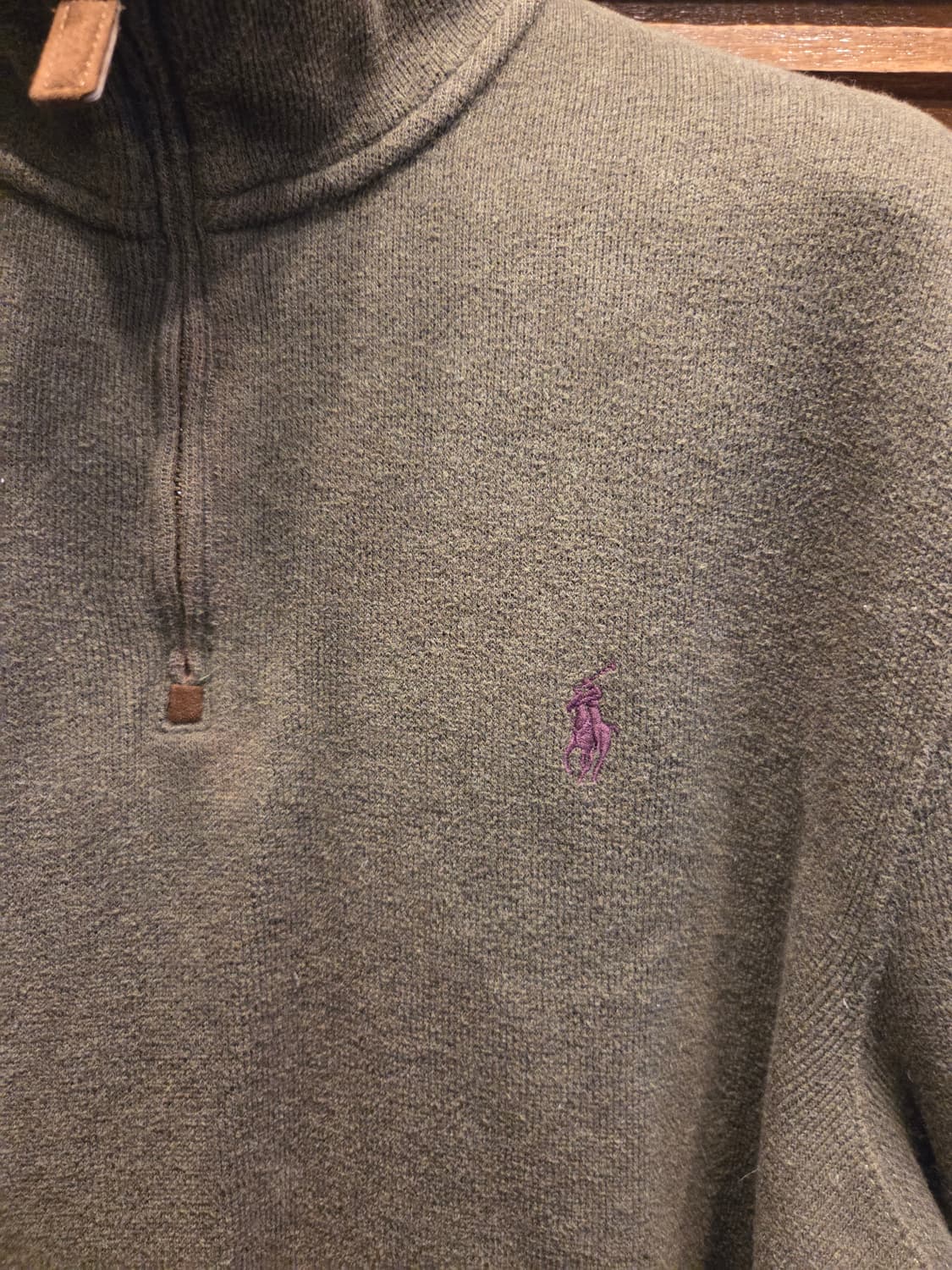 폴로랄프로렌 짚업 스웻 상품이미지3