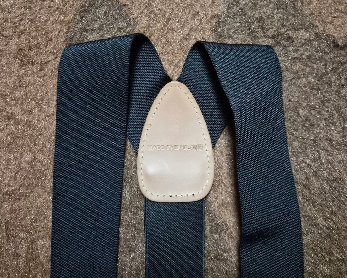 Made in England 블랙 서스펜더(Faconnable) 상품이미지8