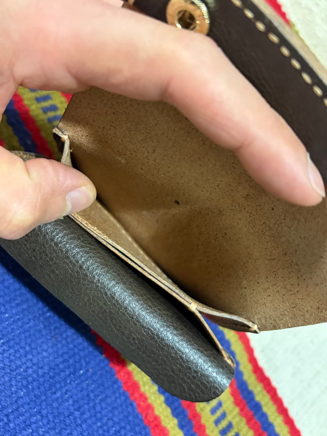 Stud trucker wallet / 스터드 트러커 키링 카드홀더 상품이미지5