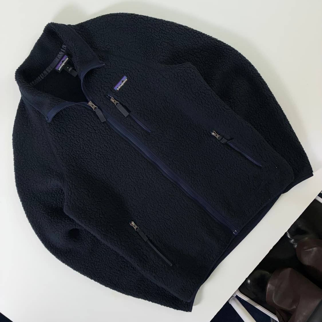 Patagonia  파타고니아 네이비 레트로 파일 플리스 자켓 상품이미지2