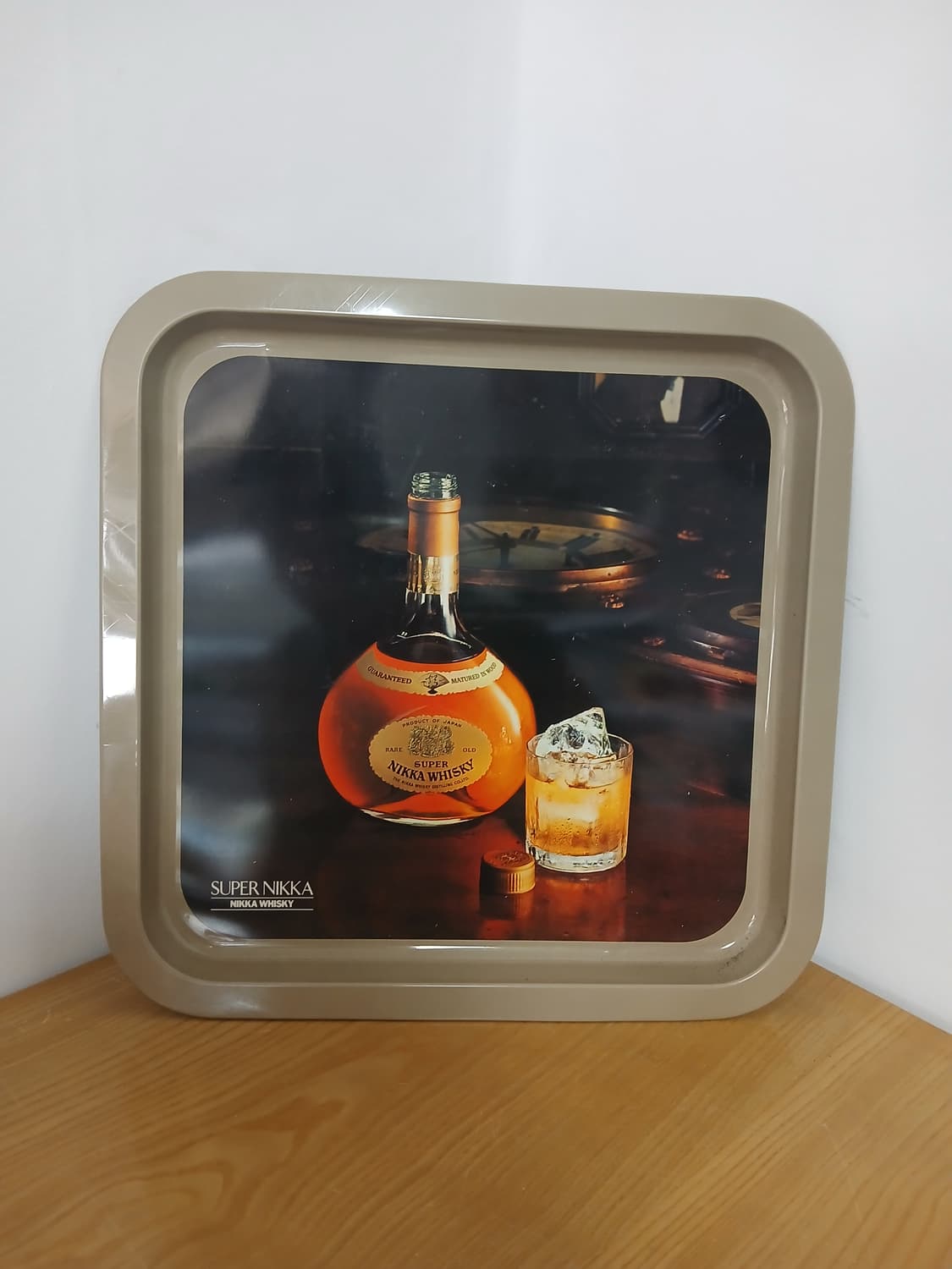 일본 빈티지 수퍼니카 양철 트레이 상품이미지1