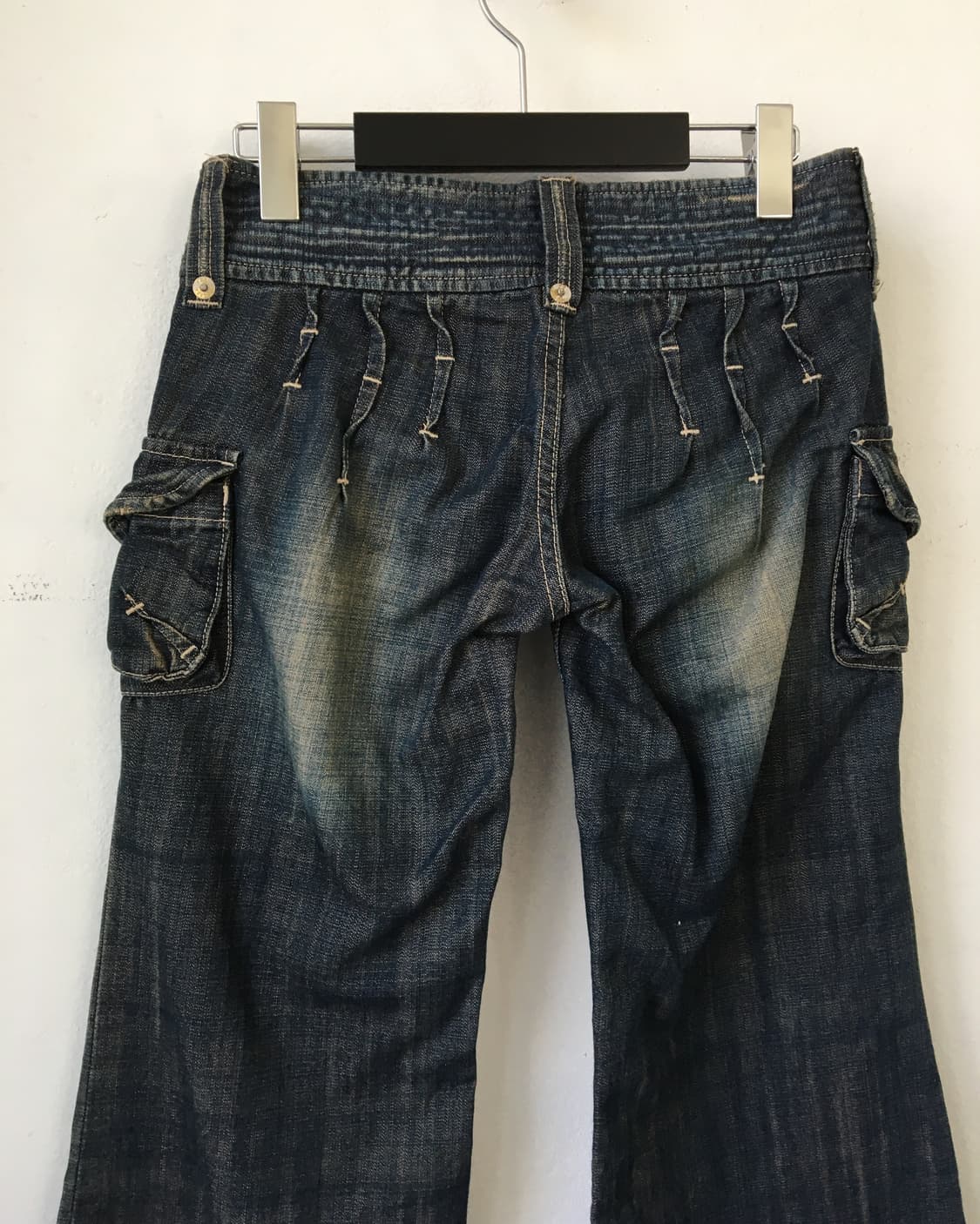 Multi pocket point washing denim pants 상품이미지5