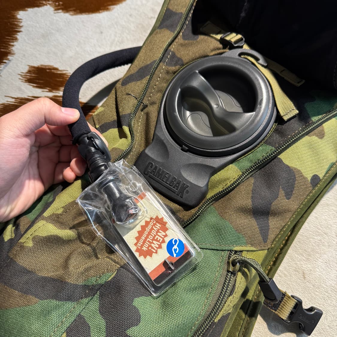 카멜백 하이드로링크 코듀라 백팩 우드랜드 상품이미지4
