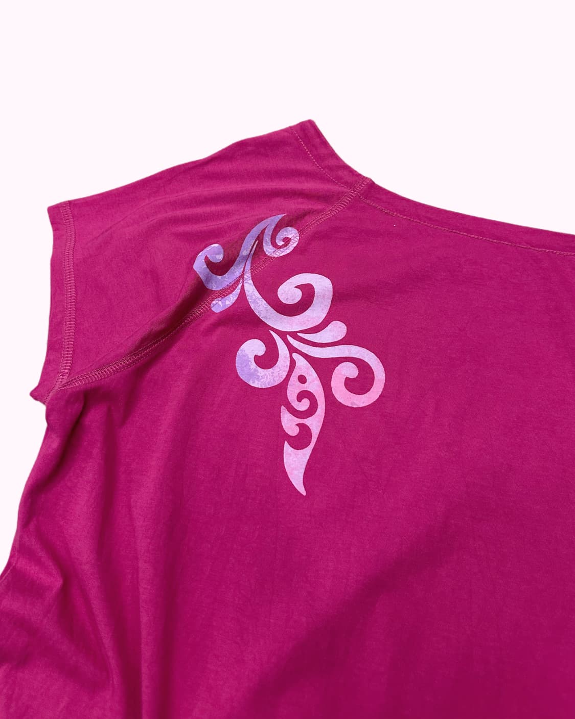 magenta pima cotton t-shirt 상품이미지6