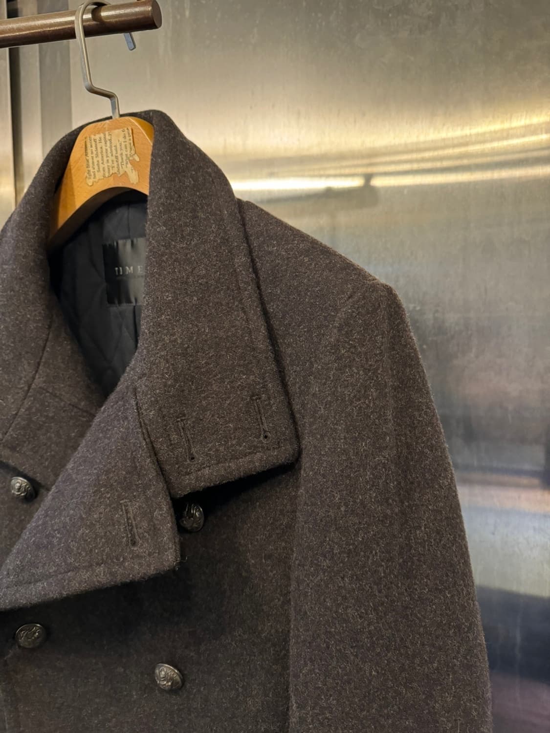 타임옴므 더블브레스티드 코트 상품이미지9