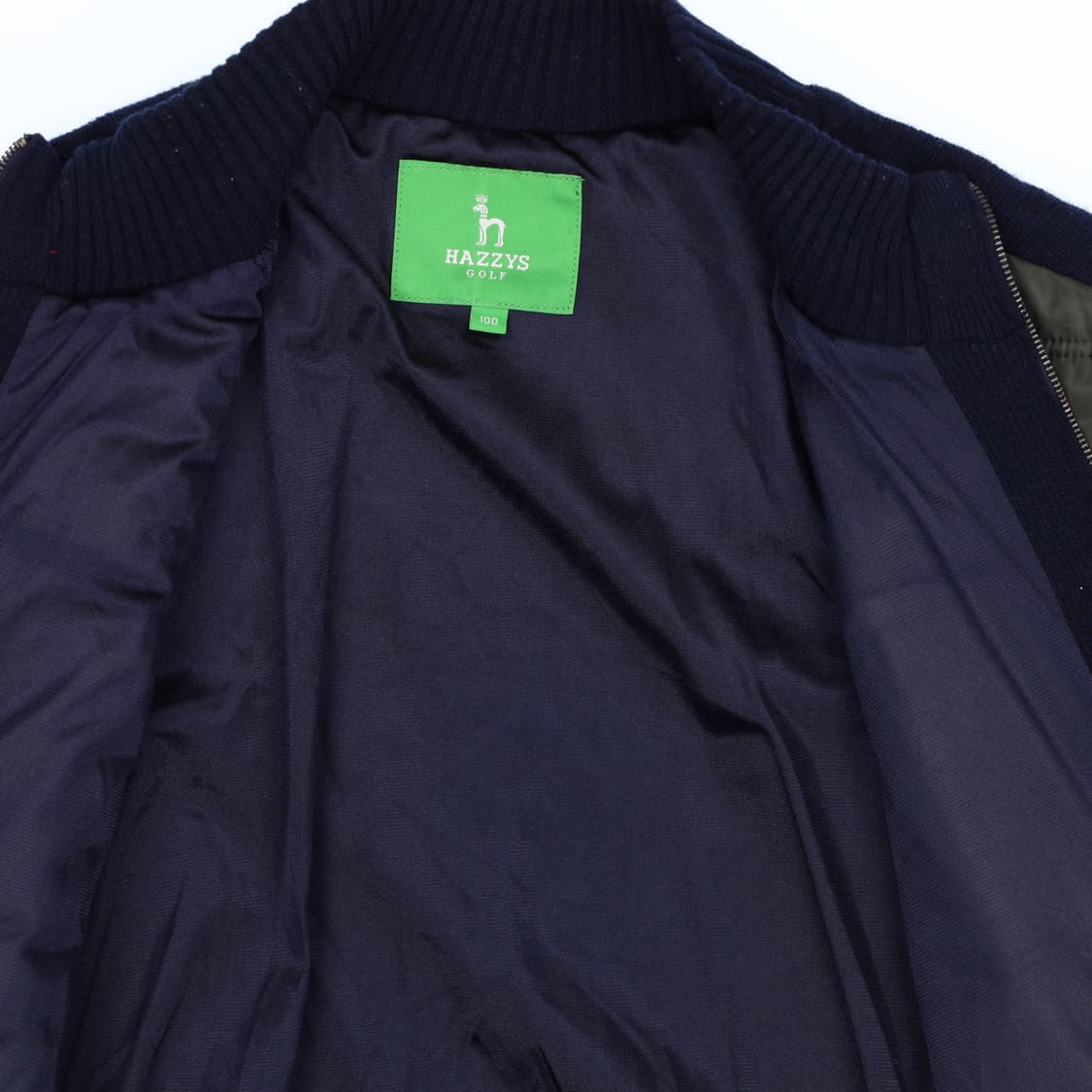 [100] 헤지스 골브 배색 방풍 니트 패딩 자켓 N6907 상품이미지4